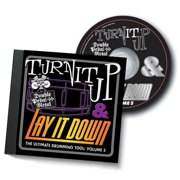 Turn It Up & Lay It Down  Vol. 5 -: Drums: Backing Tracks