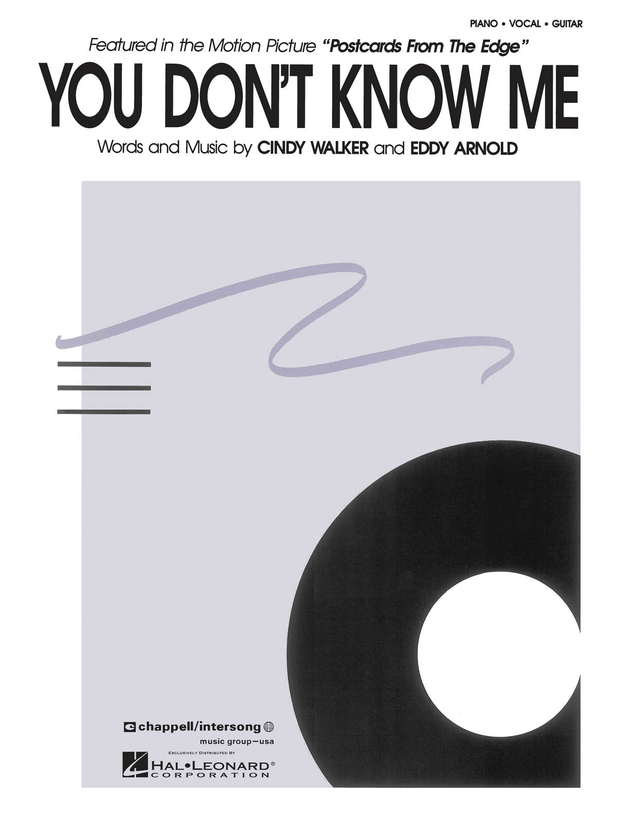 You Don't Know Me: Piano  Vocal and Guitar: Mixed Songbook
