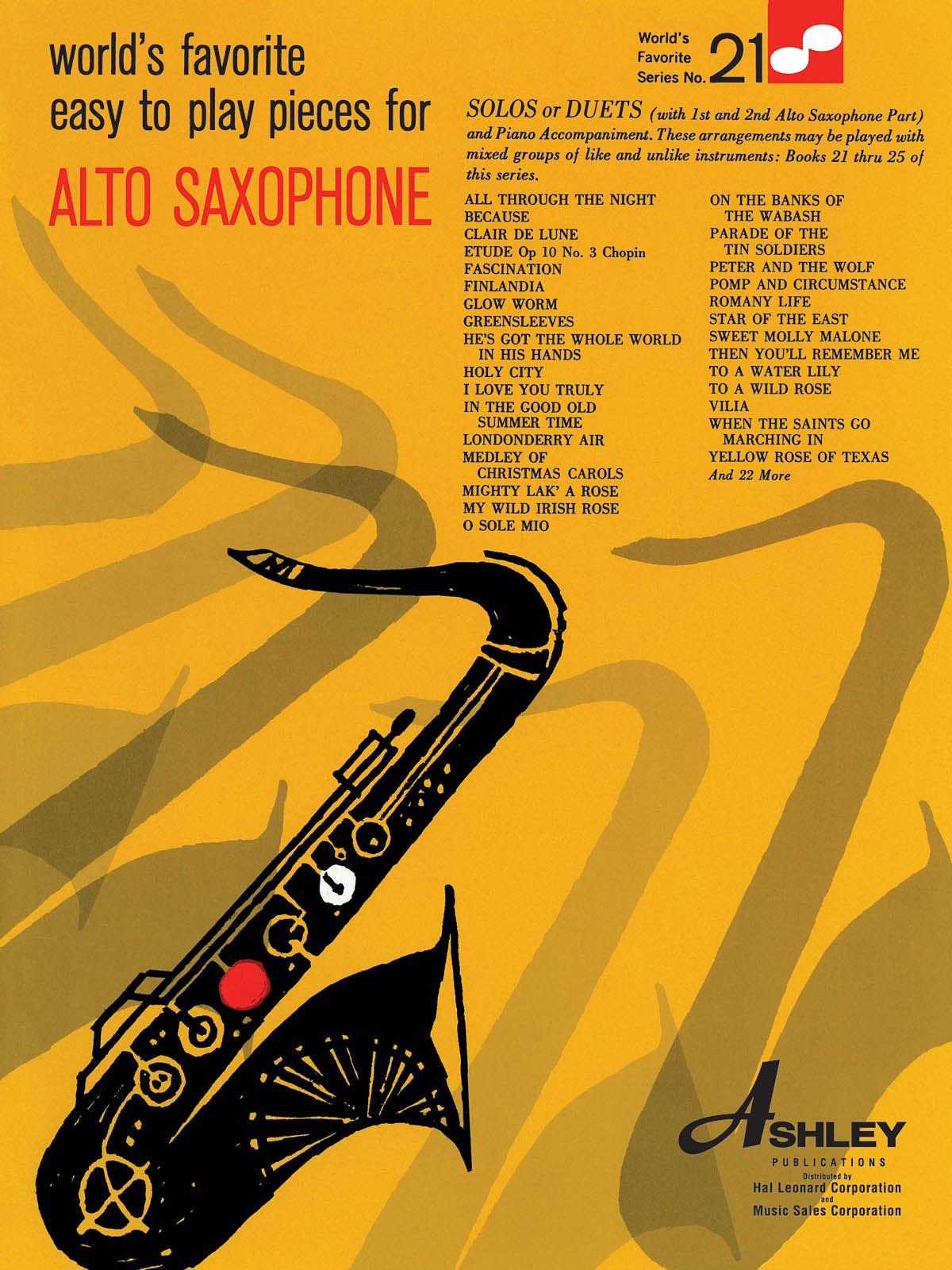 Easy To Play Pieces For Alto Saxophone: Alto Saxophone: Instrumental Album