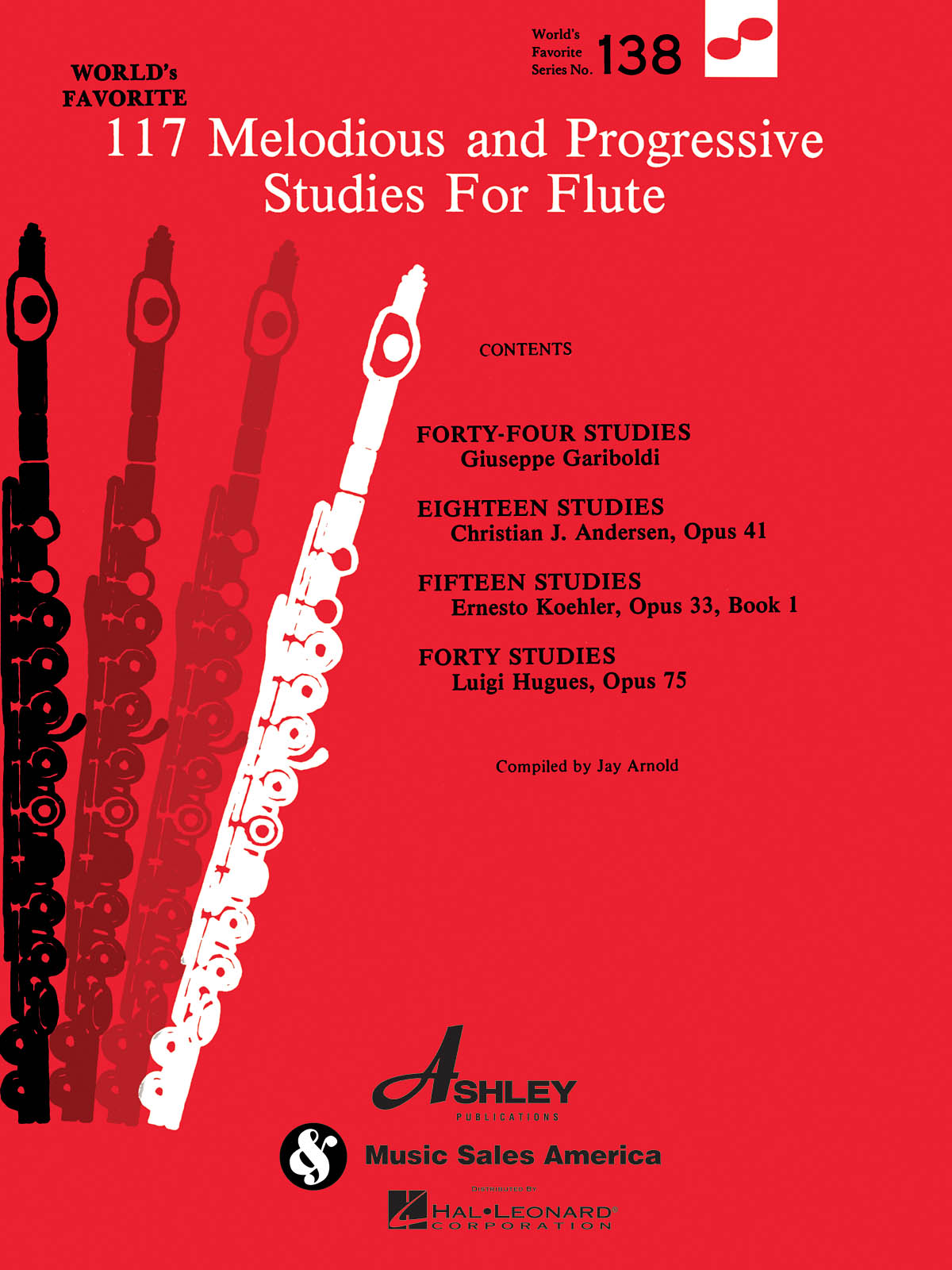 117 Melodious and Progressive Studies for Flute: Flute Solo: Instrumental Album