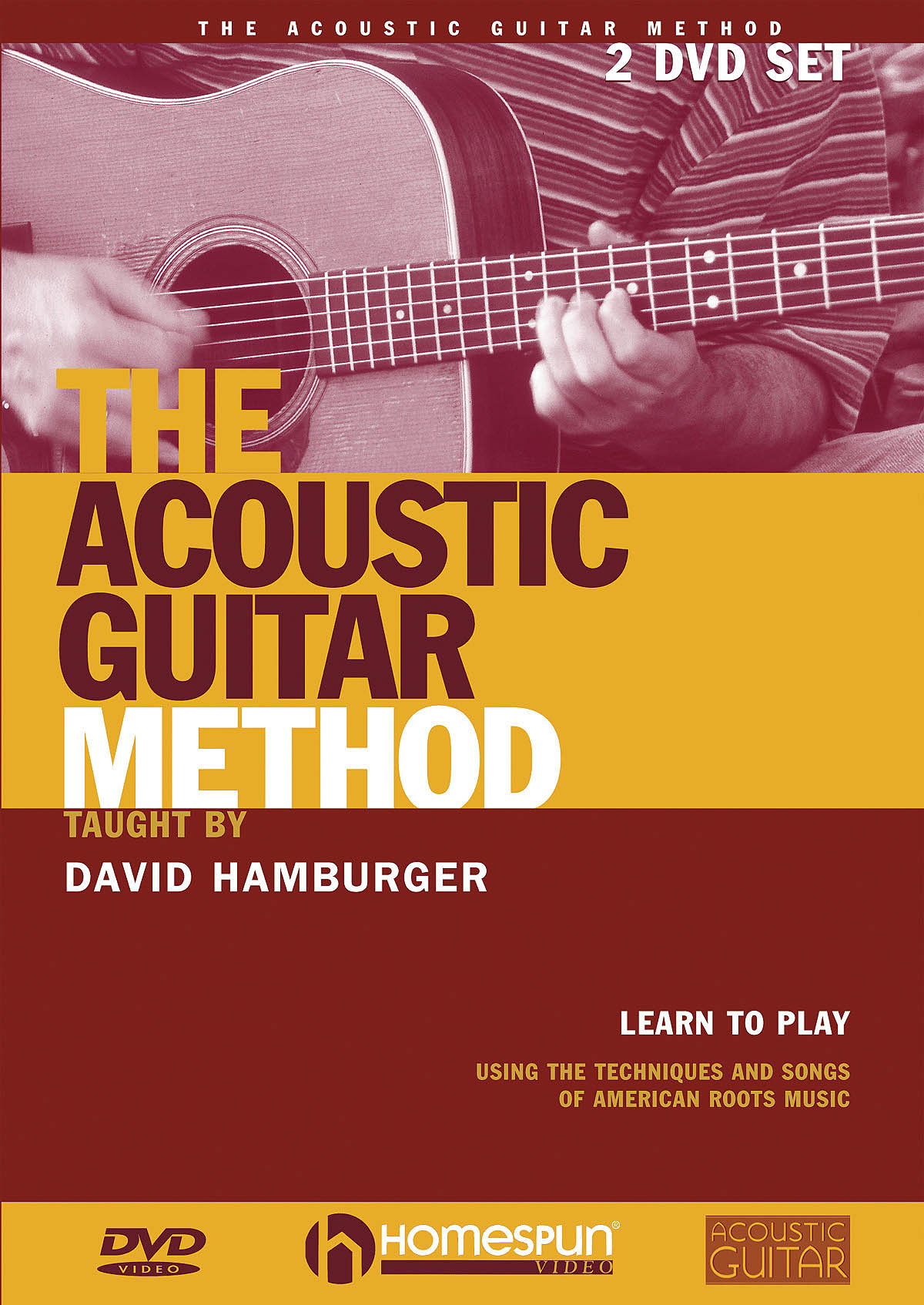 David Hamburger: The Acoustic Guitar Method: Guitar Solo: Instrumental Tutor