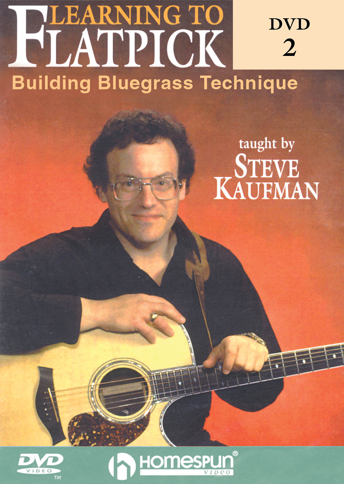 Steve Kaufman: Learning To Flatpick: Guitar Solo: Instrumental Tutor