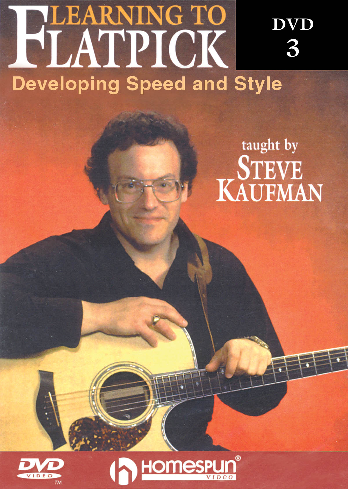 Steve Kaufman: Learning to Flatpick: Guitar Solo: Instrumental Tutor