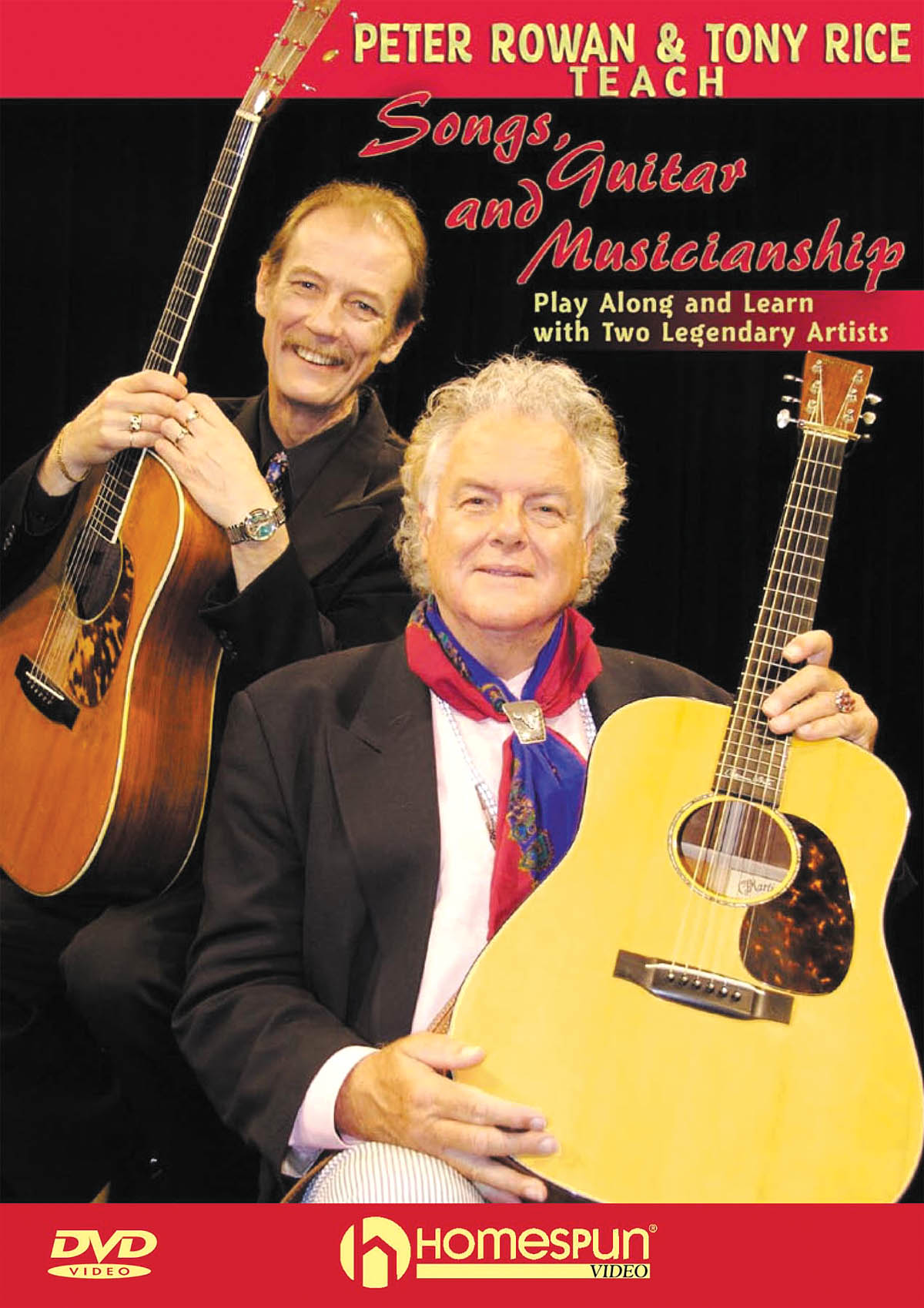 Tony Rice: Teach Songs Guitar And Musicianship (DVD): Guitar Solo: Instrumental