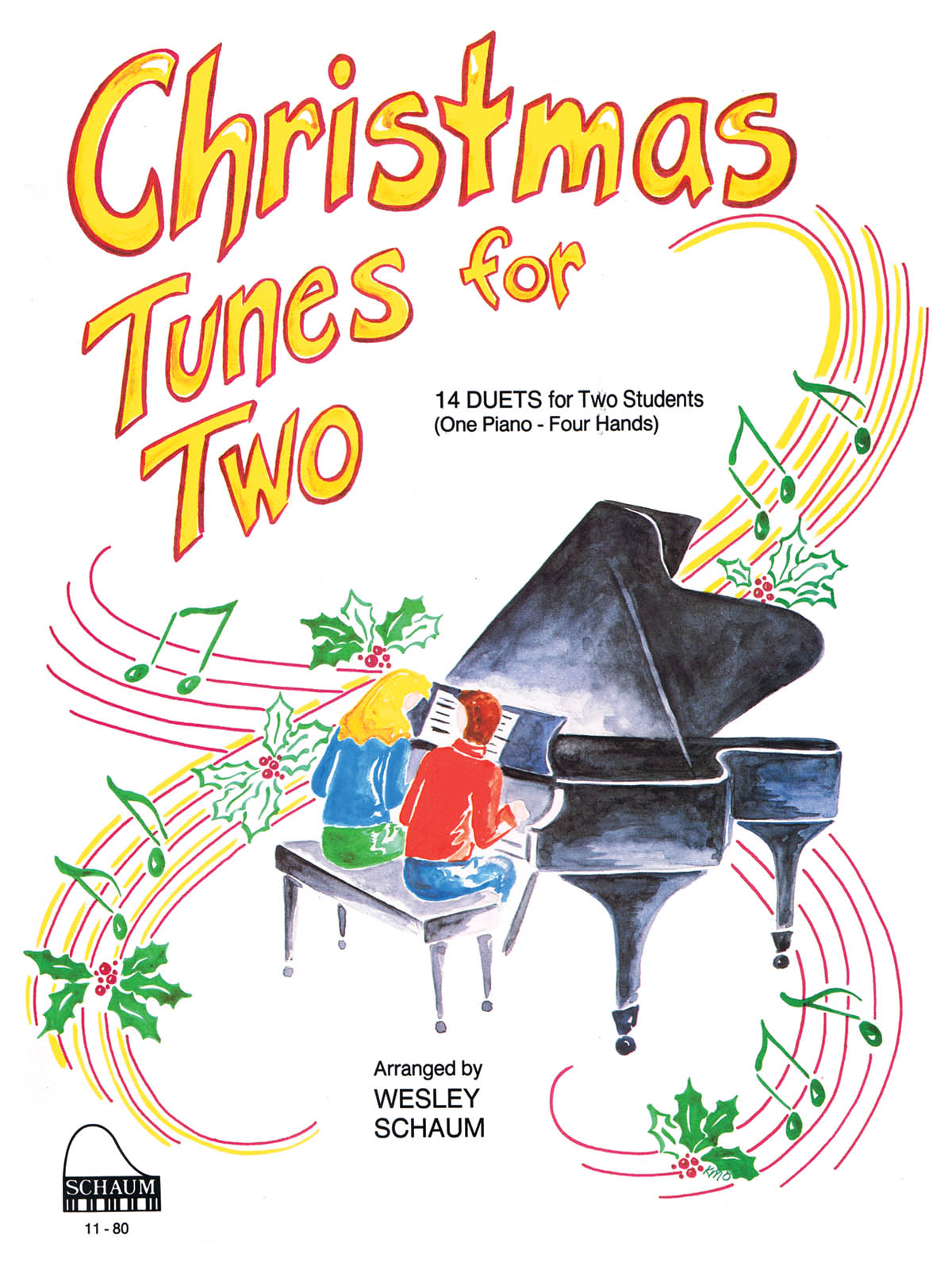 Christmas Tunes for Two: Piano: Instrumental Album