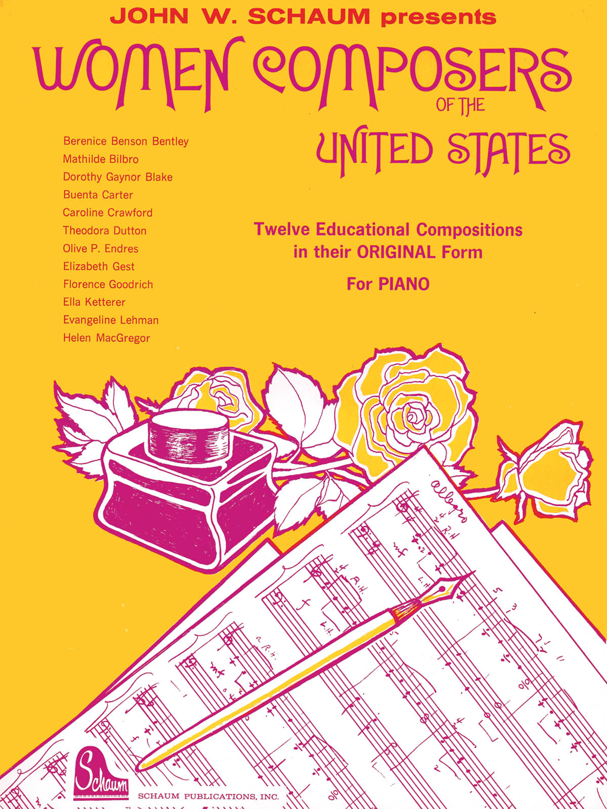 Women Composers Of The U.s.: Piano: Instrumental Album