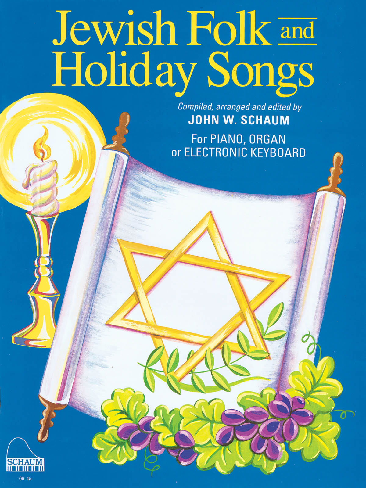 John W. Schaum: Jewish Folk & Holiday Songs: Piano: Mixed Songbook