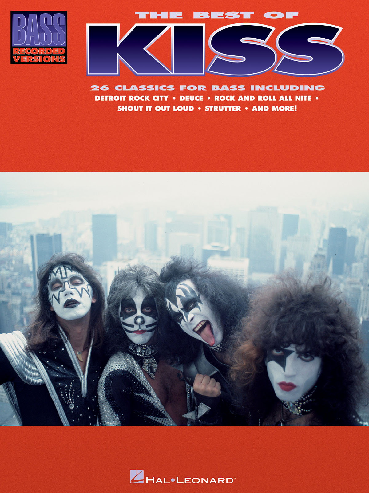 KISS: The Best of Kiss for Bass Guitar: Bass Guitar Solo: Artist Songbook