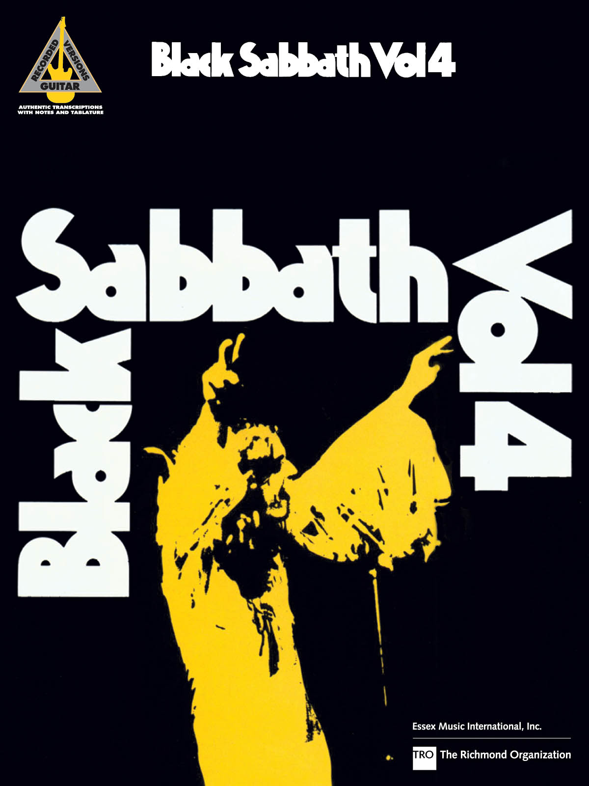 Howard Epstein: Black Sabbath Volume 4: Guitar Recorded Version: Guitar Solo: