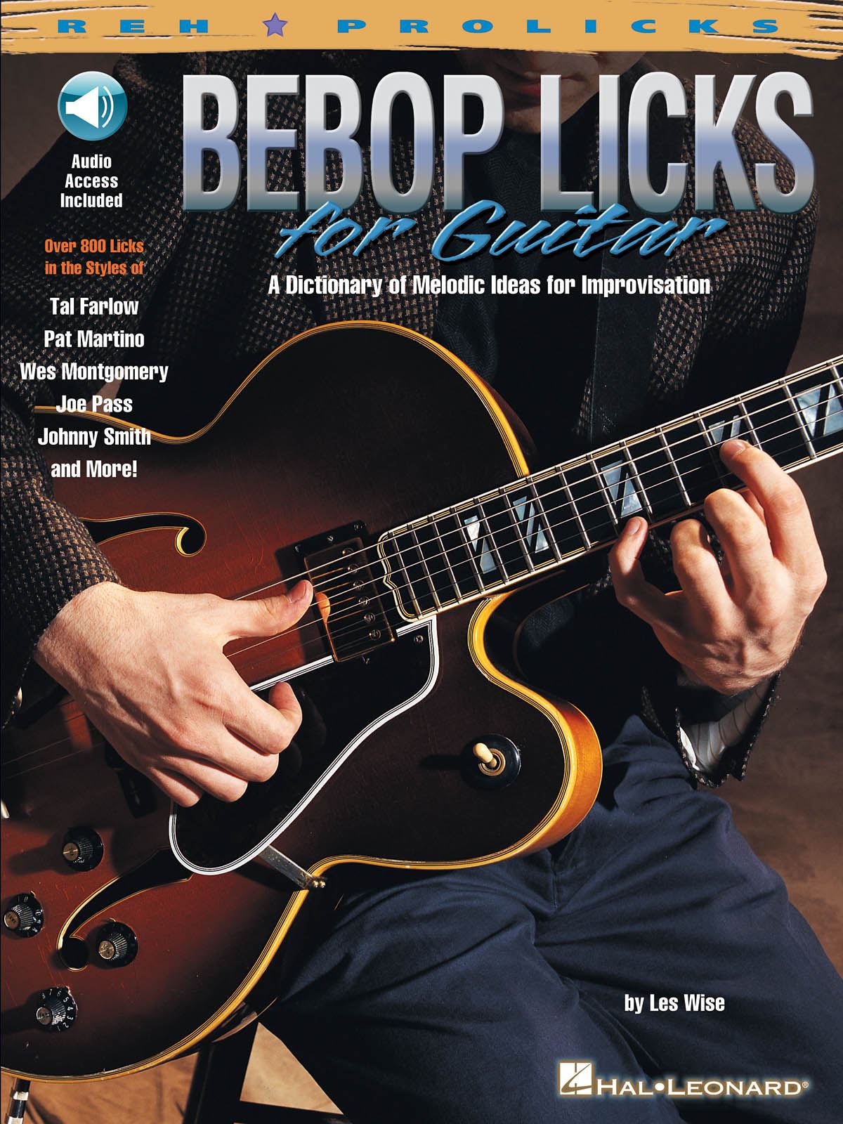 Bebop Licks for Guitar: Guitar Solo: Instrumental Tutor