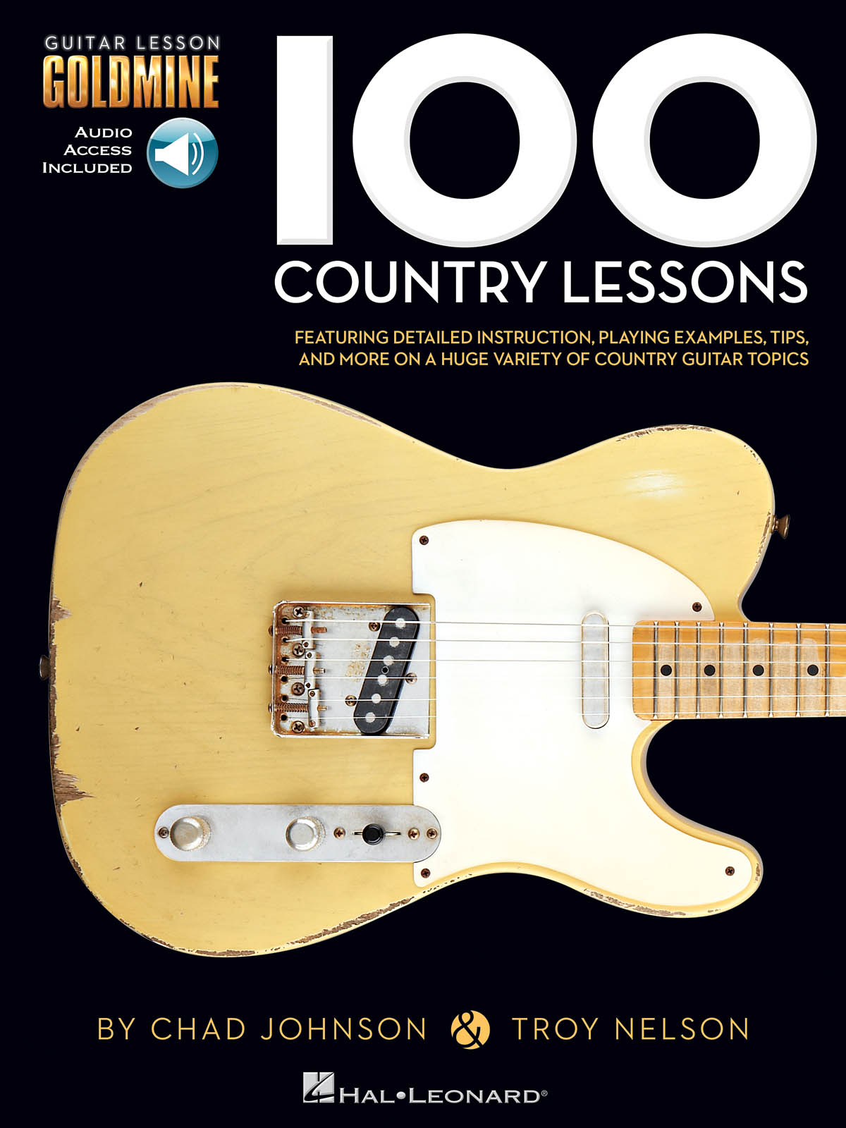 100 Country Lessons: Guitar Solo: Instrumental Tutor