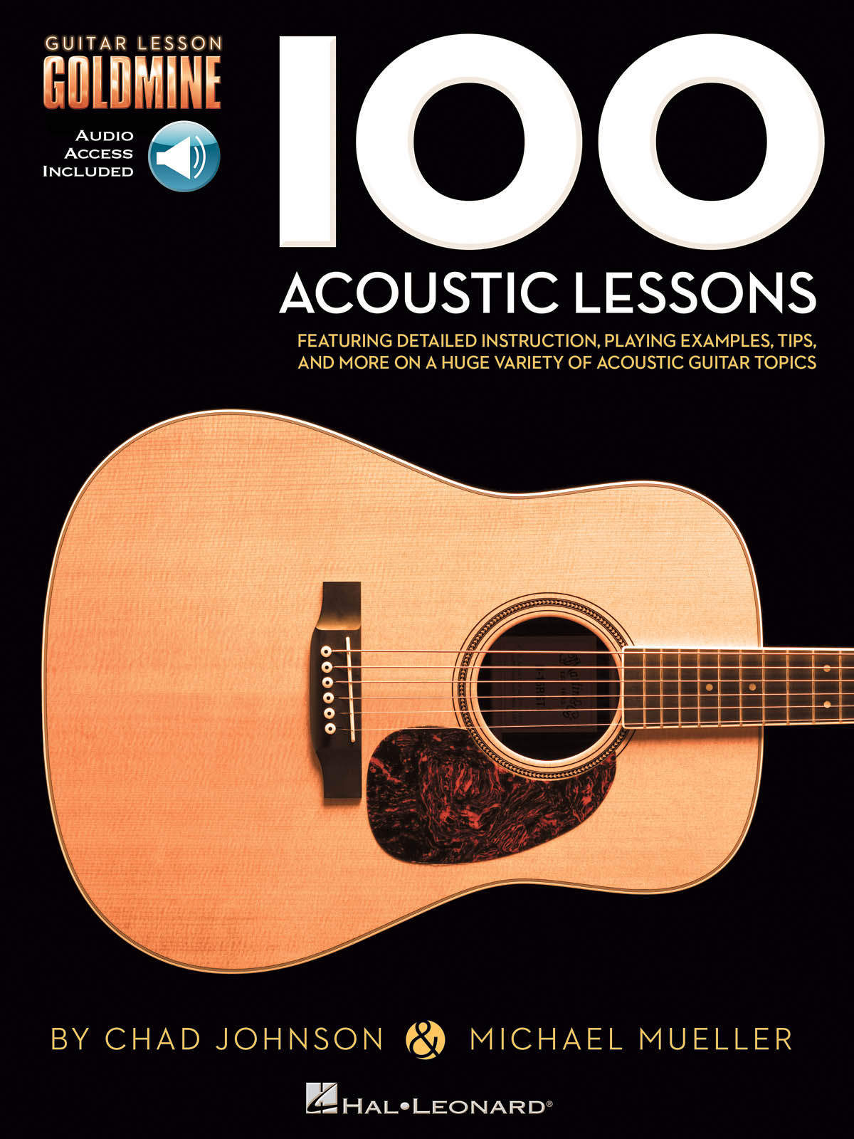 100 Acoustic Lessons: Guitar Solo: Instrumental Tutor