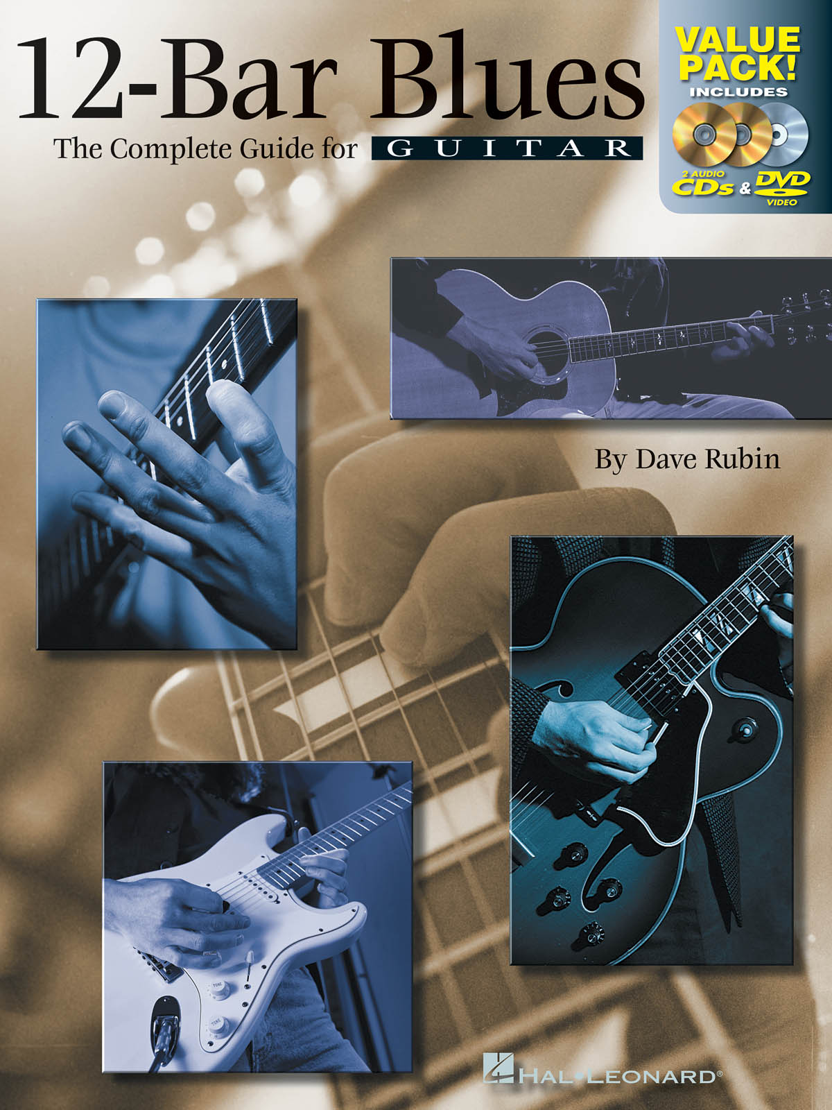 12-Bar Blues - All-in-One Combo Pack: Guitar Solo: Instrumental Tutor