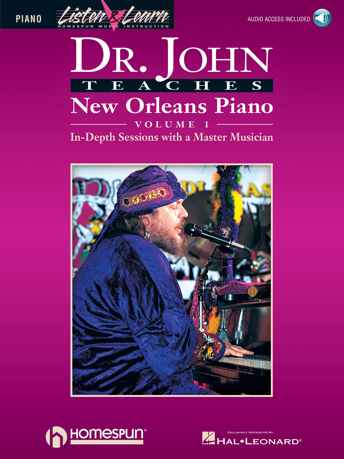 Dr. John Teaches New Orleans Piano - Volume 1: Piano: Instrumental Tutor