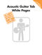 Acoustic Guitar Tab White Pages: Guitar Solo: Instrumental Album