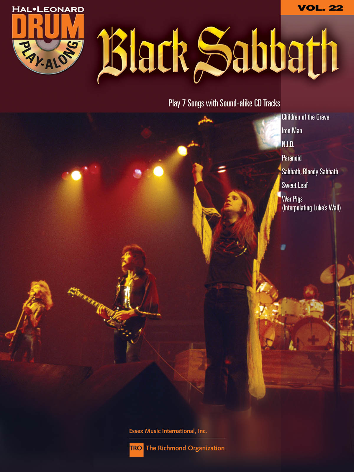 Howard Epstein: Black Sabbath: Drums: Backing Tracks
