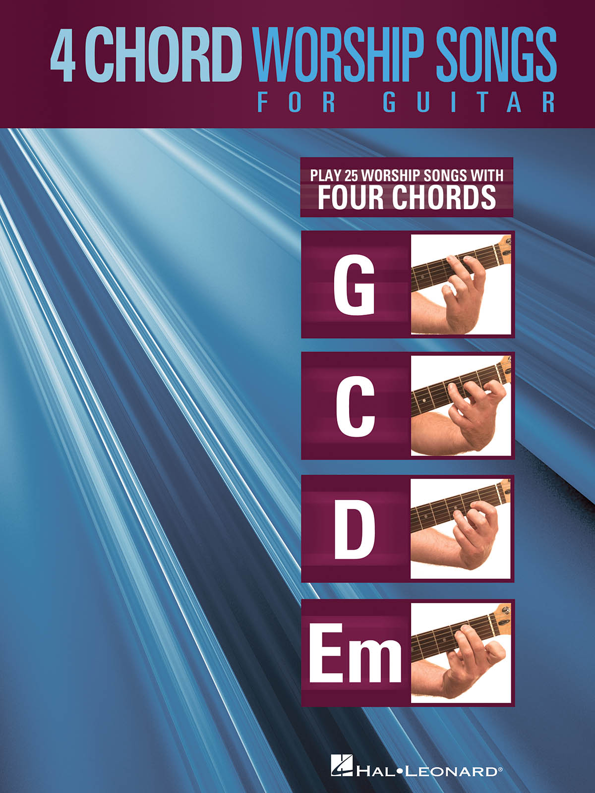 4-Chord Worship Songs for Guitar: Guitar Solo: Instrumental Album