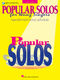 Popular Solos for Young Singers: Vocal and Piano: Vocal Album