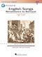 English Songs: Renaissance to Baroque: Vocal and Piano: Vocal Album