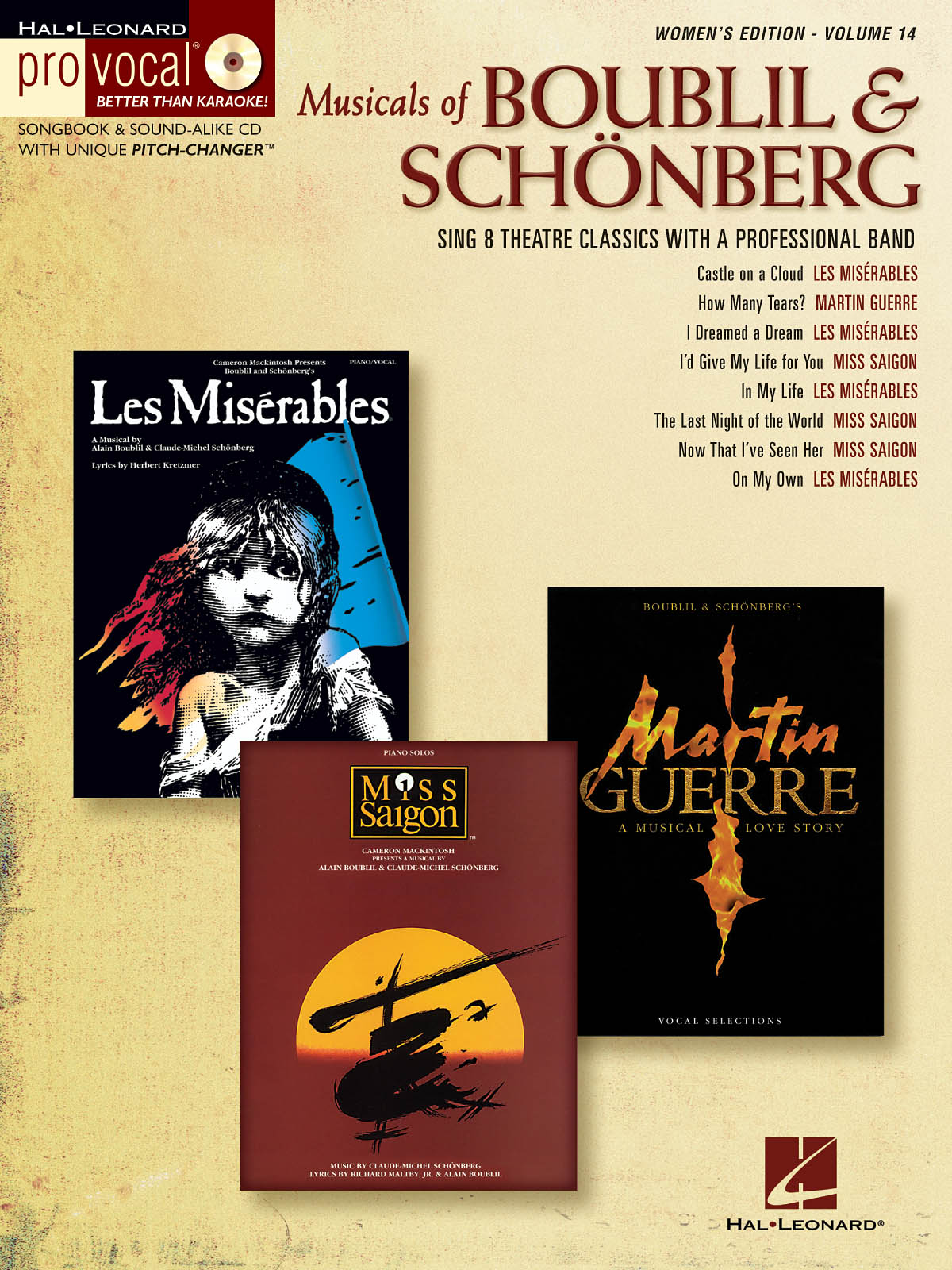 Alain Boublil Claude-Michel Schönberg: Musicals of Boublil & Sch?nberg: Melody
