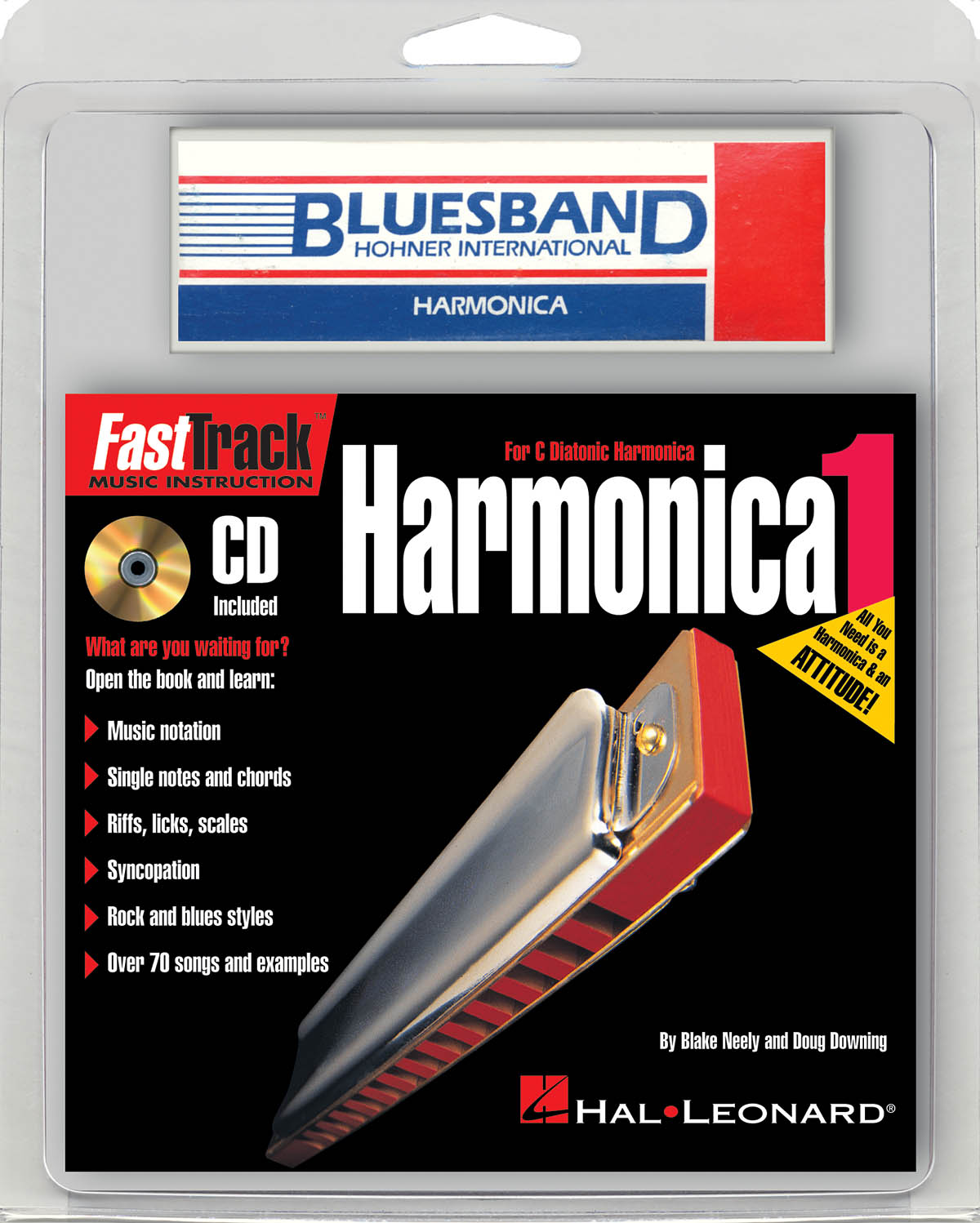 FastTrack - Mini Harmonica Pack: Harmonica: Mixed Songbook