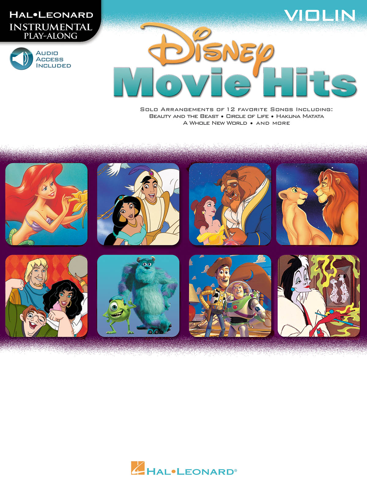 Disney Movie Hits for Violin: Violin Solo: Instrumental Album