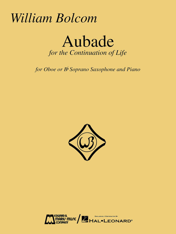 William Bolcom: Aubade: Oboe and Accomp.: Instrumental Work