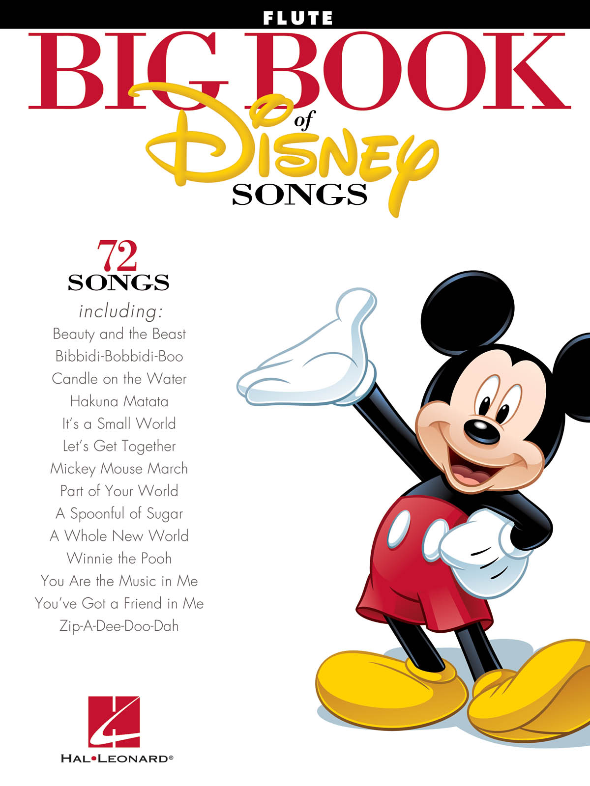 The Big Book of Disney Songs: Flute Solo: Instrumental Album