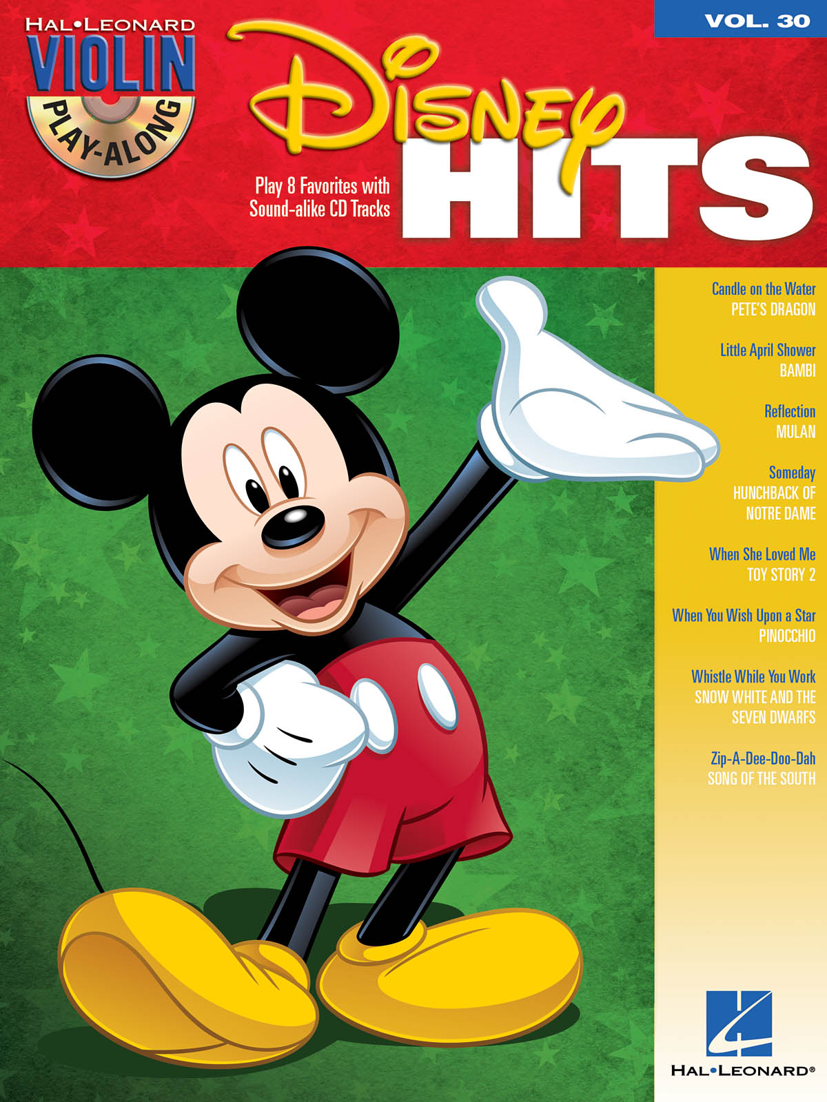Disney Hits: Violin Solo: Instrumental Album