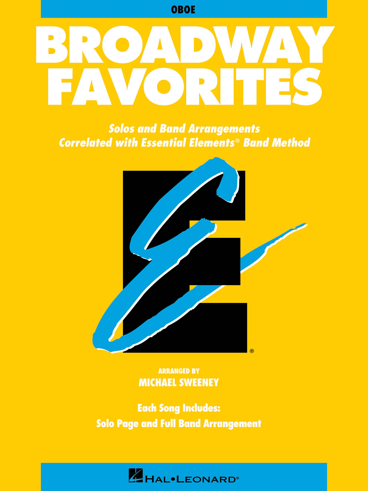 Essential Elements Broadway Favorites (Oboe): Concert Band: Score