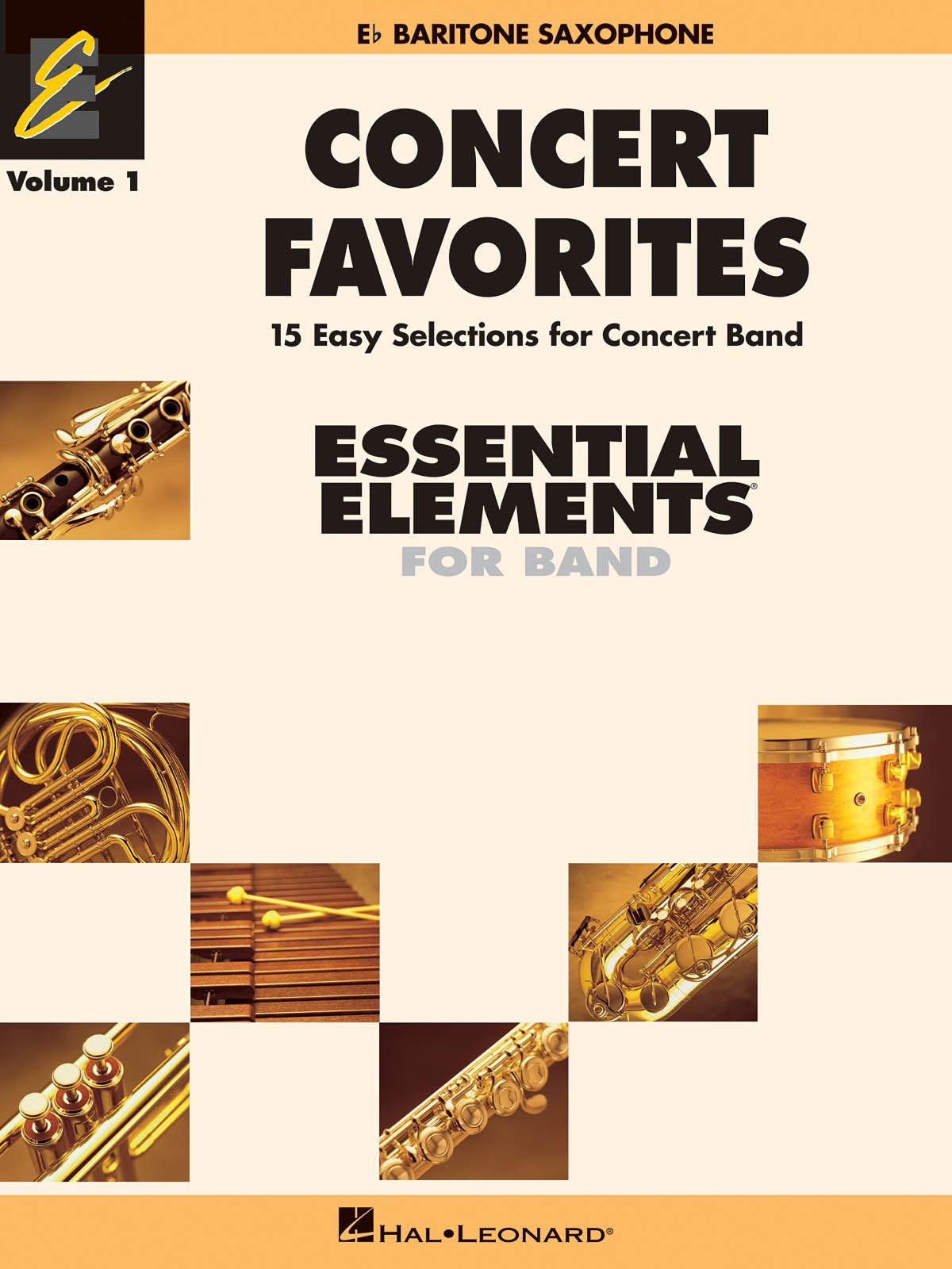 Concert Favorites Vol. 1 - Eb Baritone Sax: Concert Band: Part