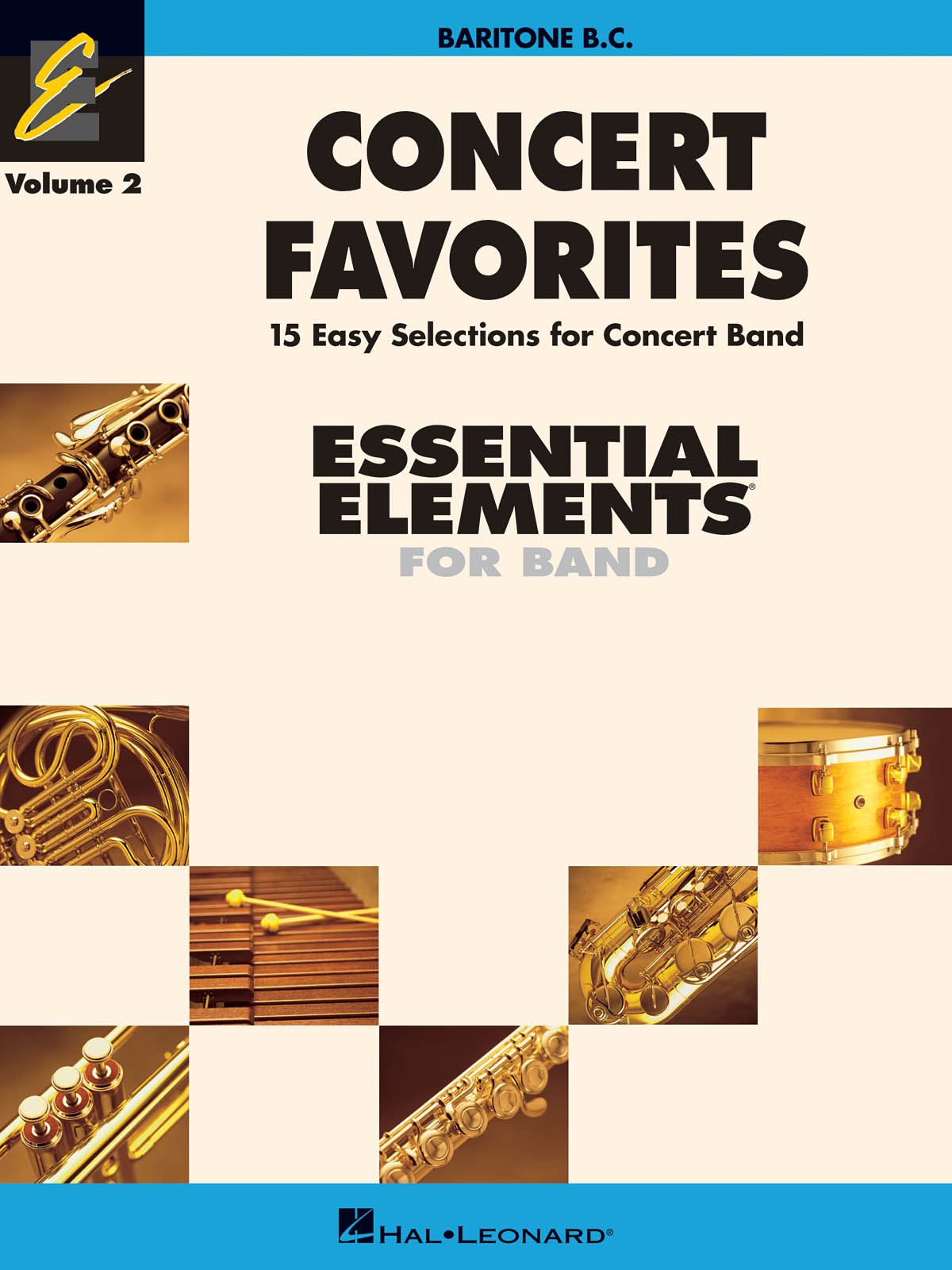 Concert Favorites Vol. 2 - Baritone BC: Concert Band: Part
