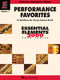 Performance Favorites Vol. 1 - Keyboard Percussion: Concert Band: Part