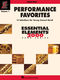 Performance Favorites  Volume 1: Concert Band: Score & Parts