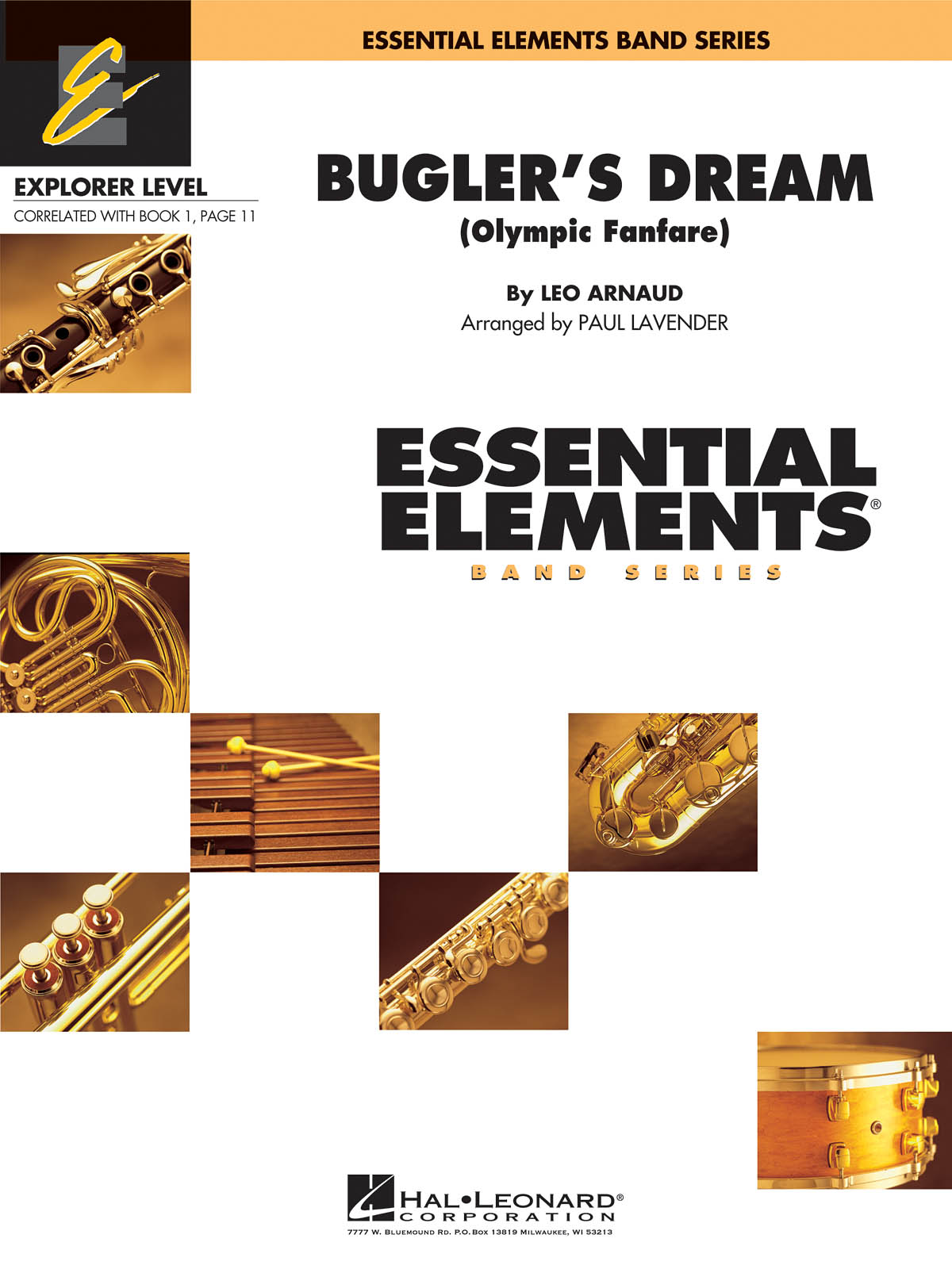 Bugler's Dream (Olympic Fanfare): Concert Band: Score  Parts & Audio