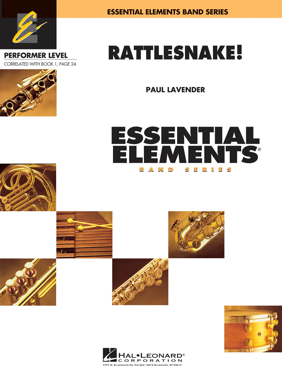 Paul Lavender: Rattlesnake!: Concert Band: Score