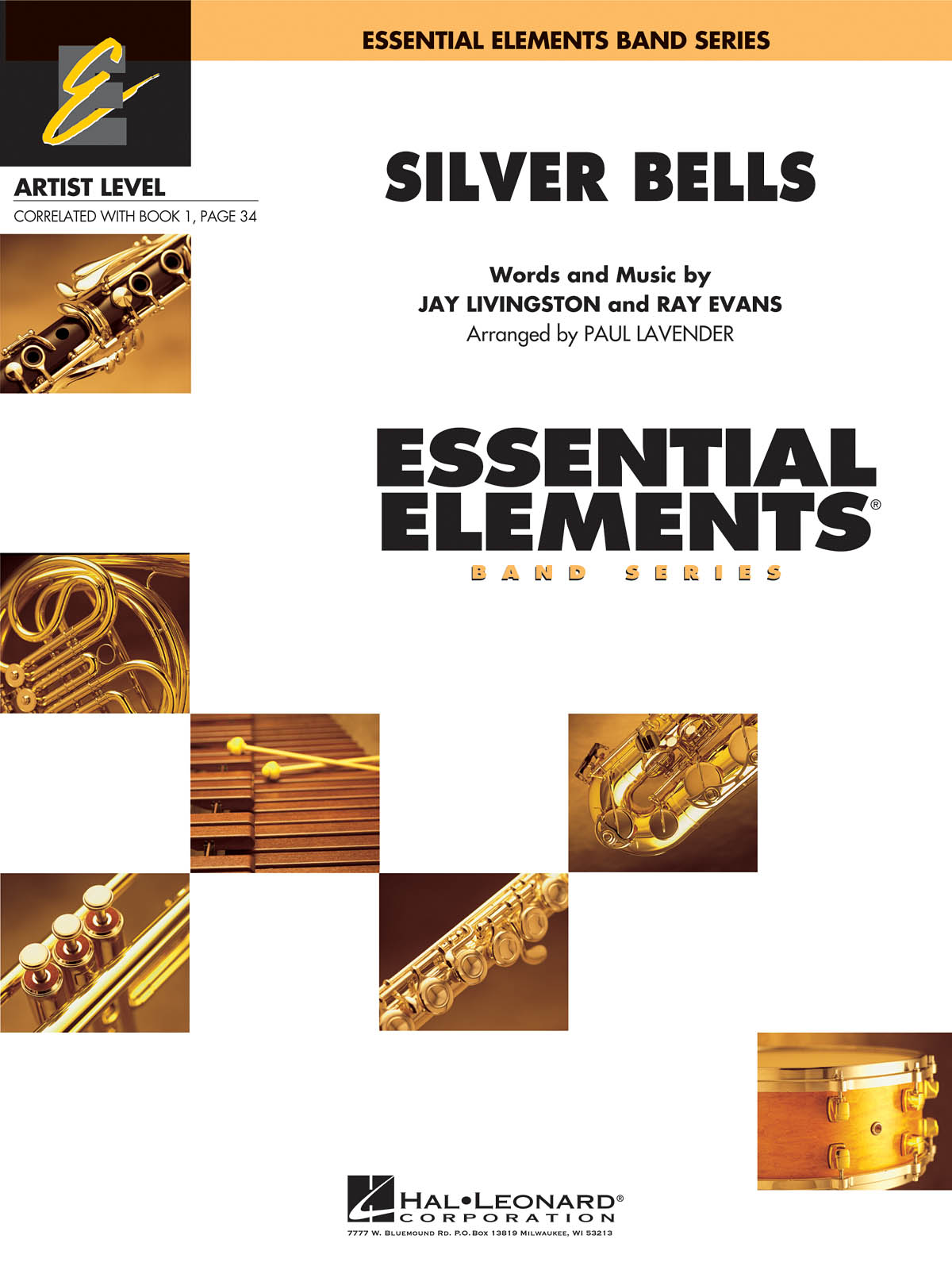Jay Livingston Ray Evans: Silver Bells: Concert Band: Score & Parts