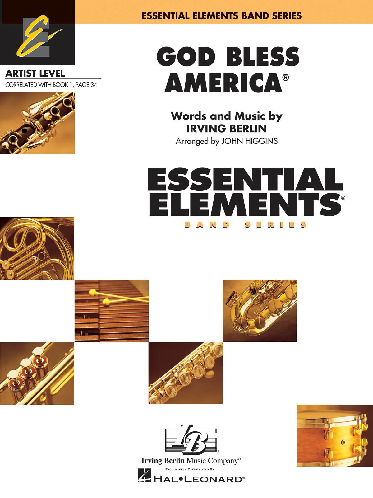Irving Berlin: God Bless America: Concert Band: Score & Parts