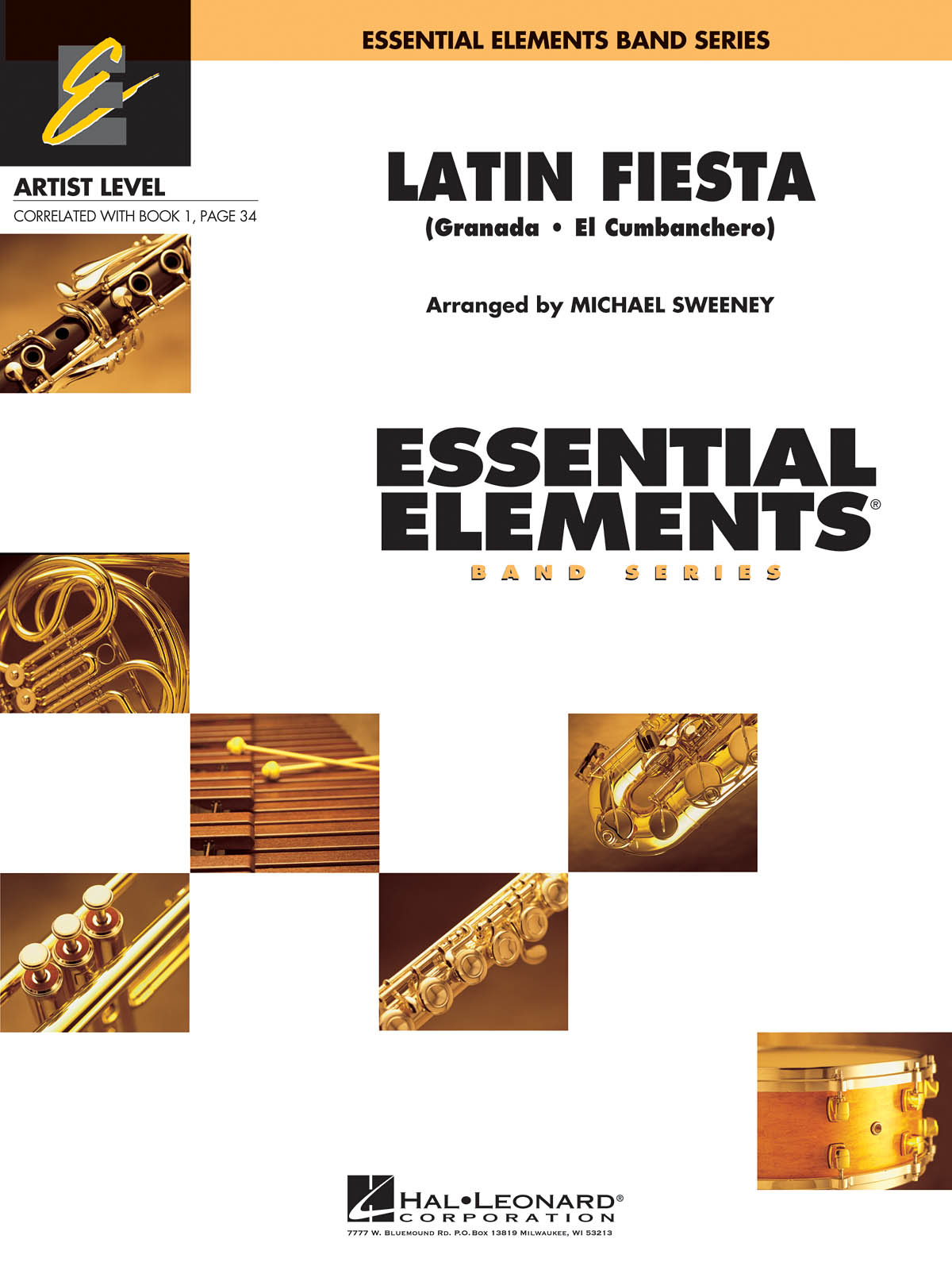 Latin Fiesta: Concert Band: Score  Parts & Audio
