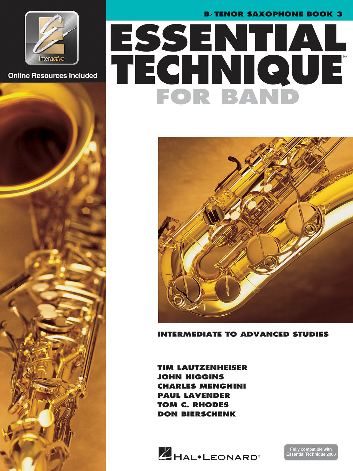 Essential Elements for Band - Book 3 - Tenor Sax: Tenor Saxophone: Book & Audio