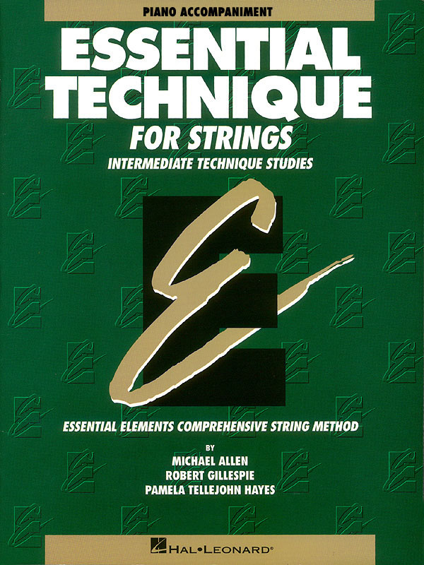 Essential Technique for Strings - Piano Acc.: Piano Accompaniment: Part