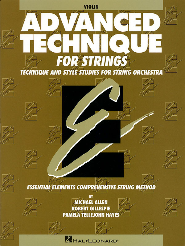 Essential Elements Advanced Technique for Strings: Violin Solo: Part