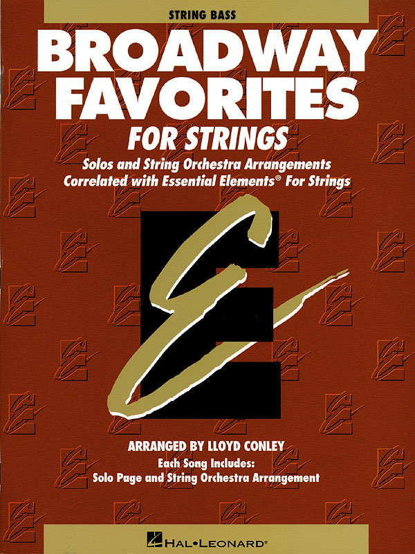 Essential Elements Broadway Favorites for Strings: String Ensemble: Part