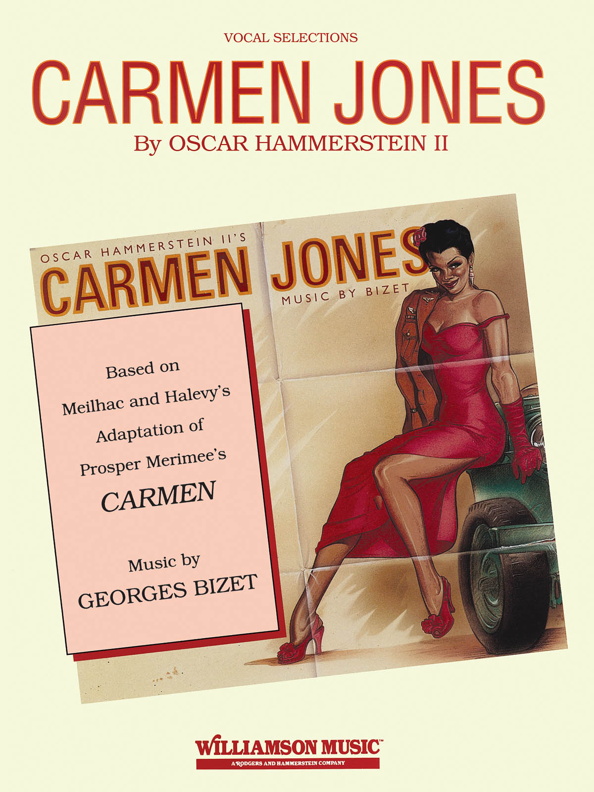 Georges Bizet: Carmen Jones: Piano  Vocal and Guitar: Mixed Songbook