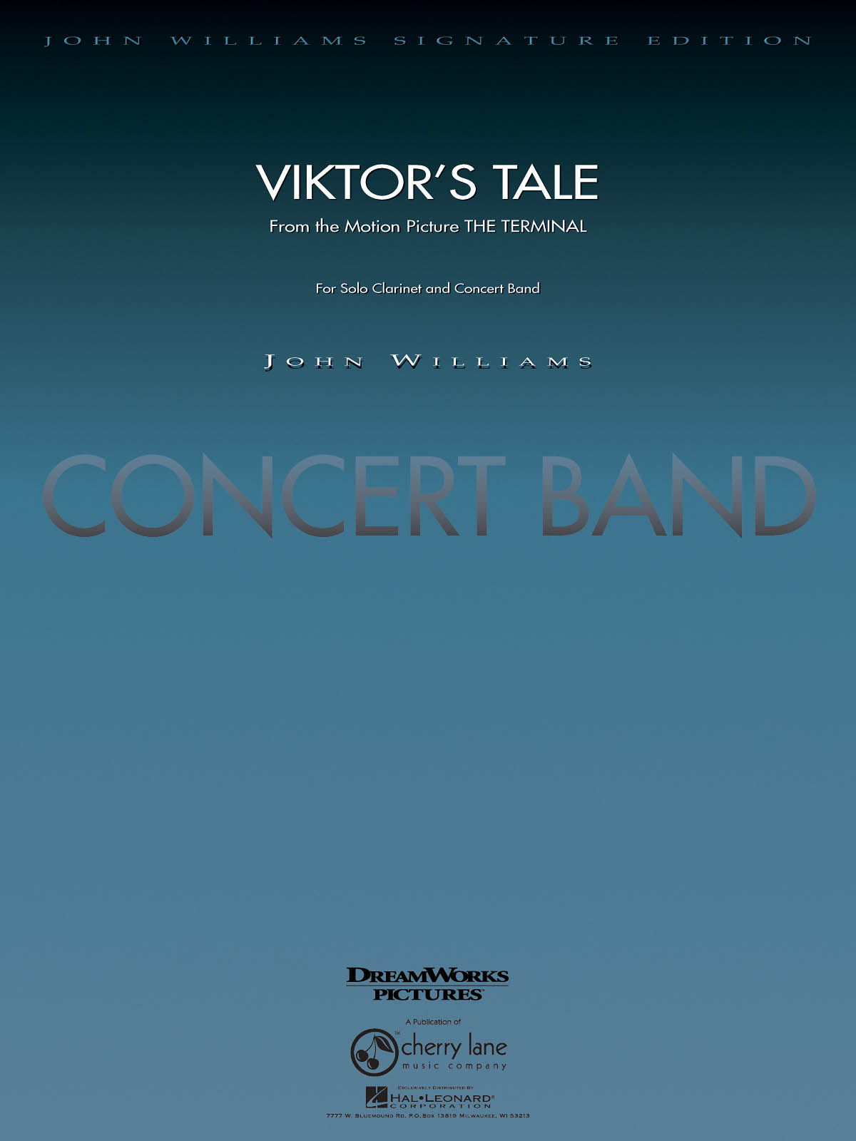 John Williams: Viktor's Tale (from The Terminal): Concert Band and Solo: Score &