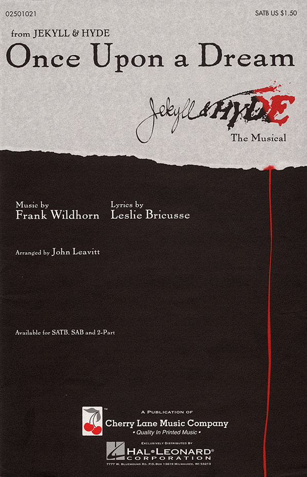 Frank Wildhorn Leslie Bricusse: Once Upon a Dream: Mixed Choir a Cappella: Vocal