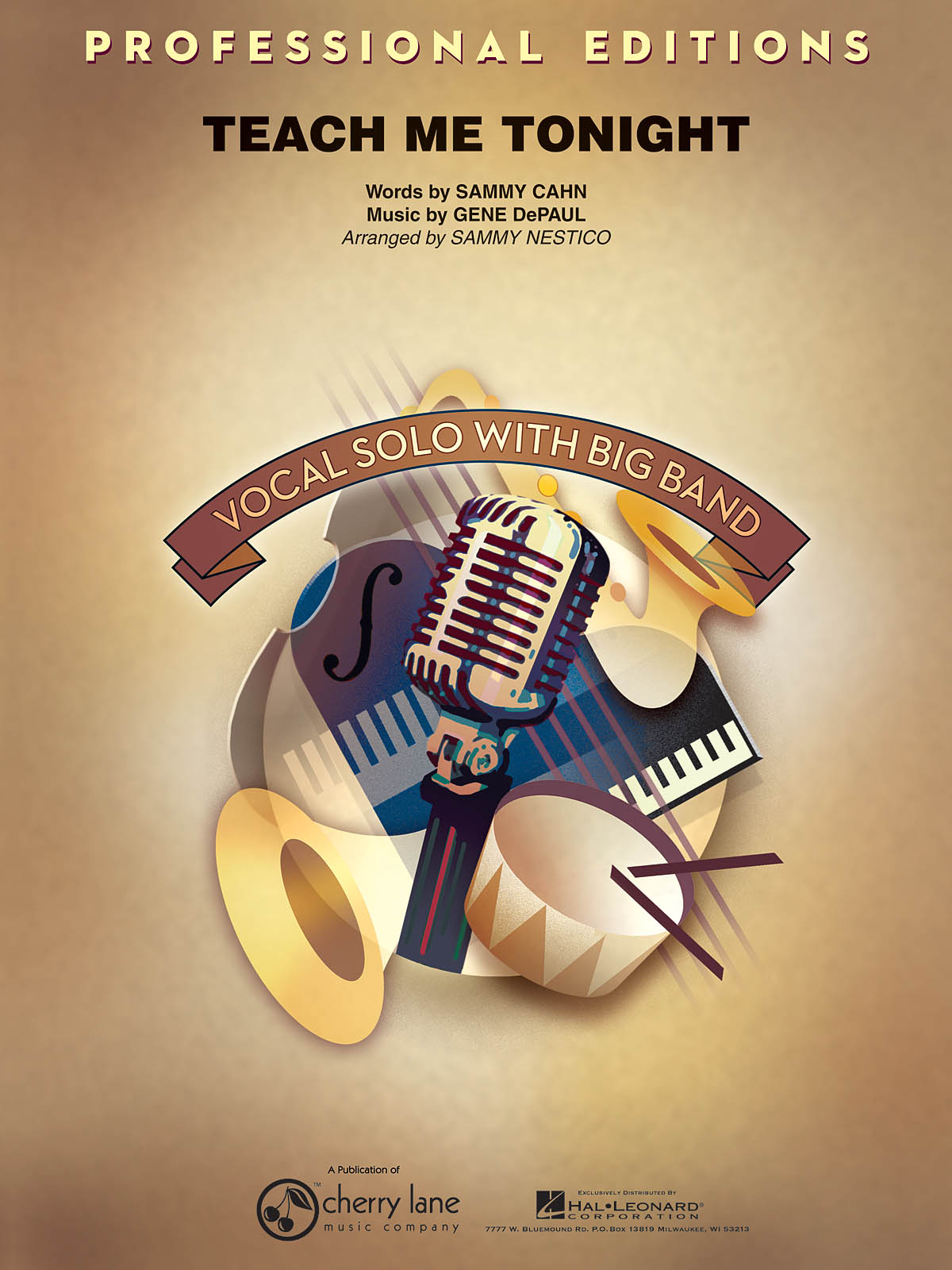 Gene DePaul Sammy Cahn: Teach Me Tonight: Jazz Ensemble and Vocal: Score & Parts