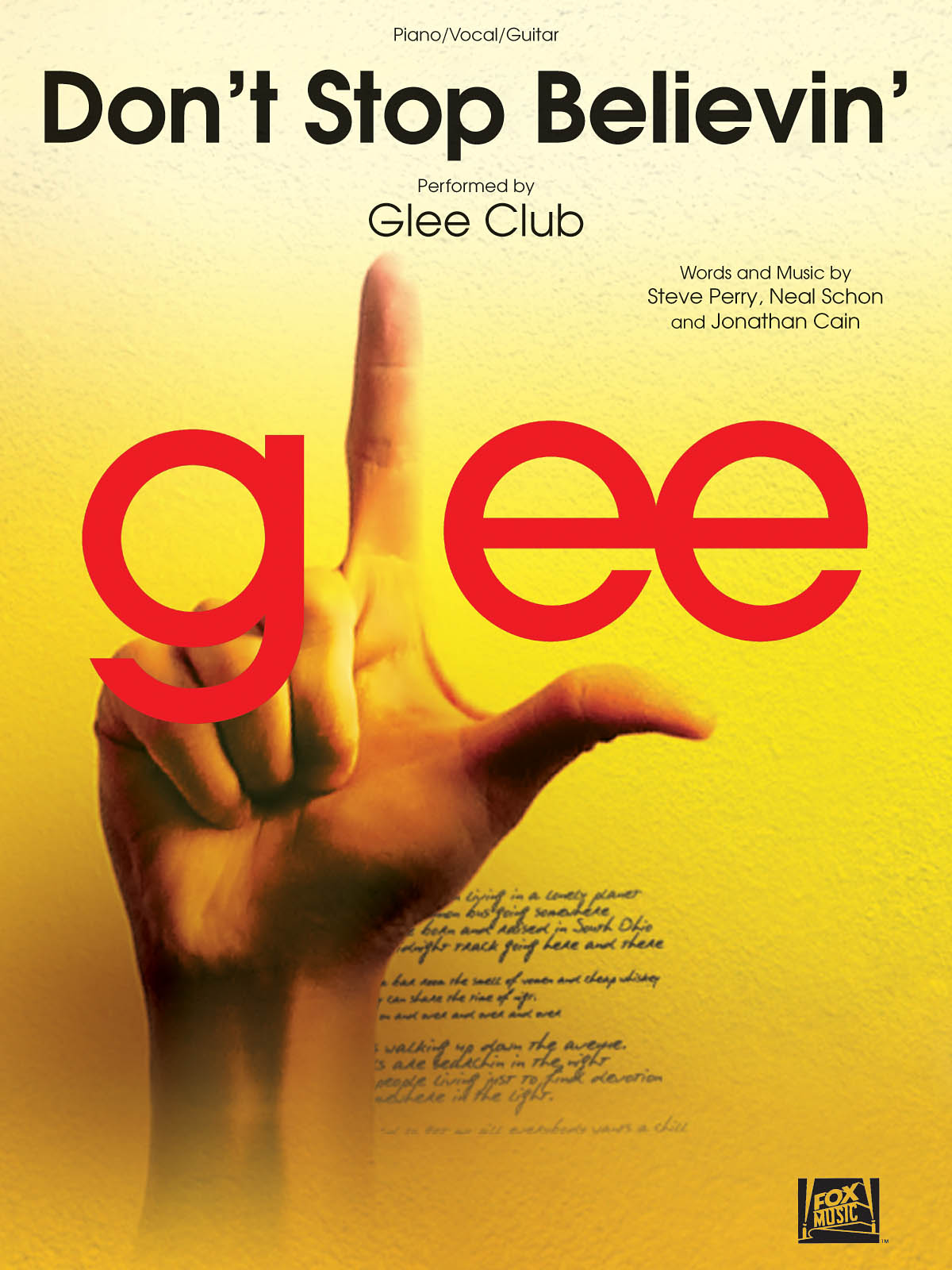Glee Club: Don'T Stop Believin': Piano  Vocal and Guitar: Mixed Songbook