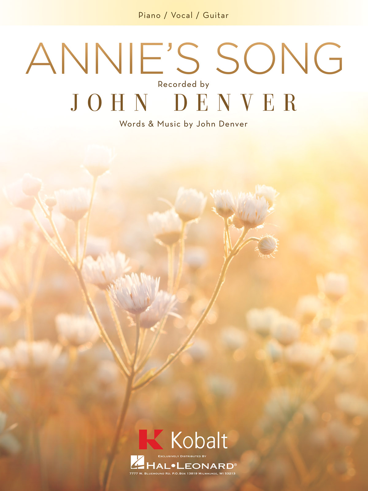 John Denver: Annie's Song: Piano  Vocal and Guitar: Mixed Songbook