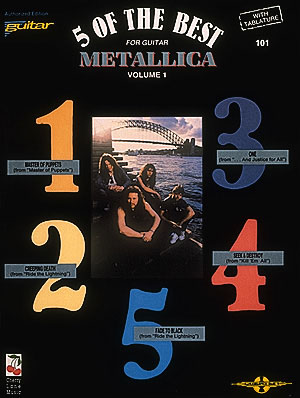Metallica: Metallica - 5 of the Best/Vol. 1: Guitar Solo: Artist Songbook